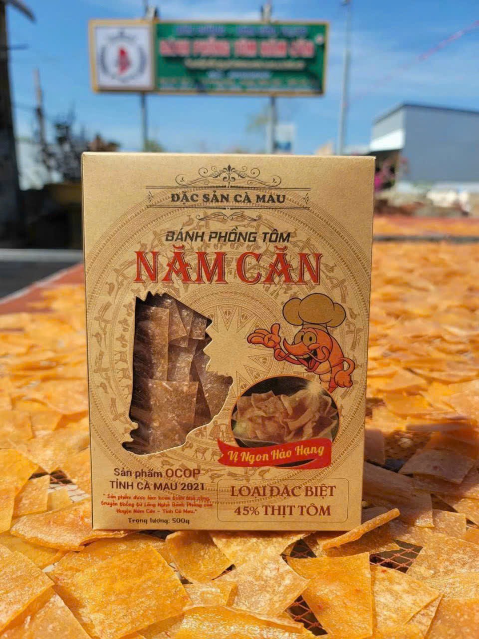 Bánh Phồng Tôm Năm Căn – 500g